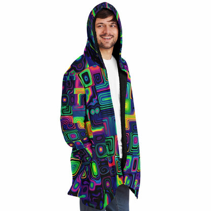 "Purple Delusion" HOODED CLOAK