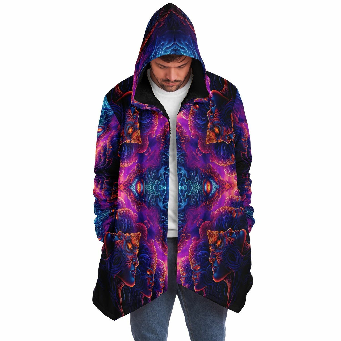 "The Watchers Square" HOODED CLOAK