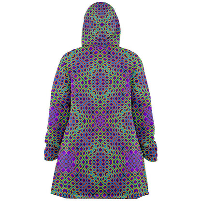 "Cymatic Surge" HOODED CLOAK