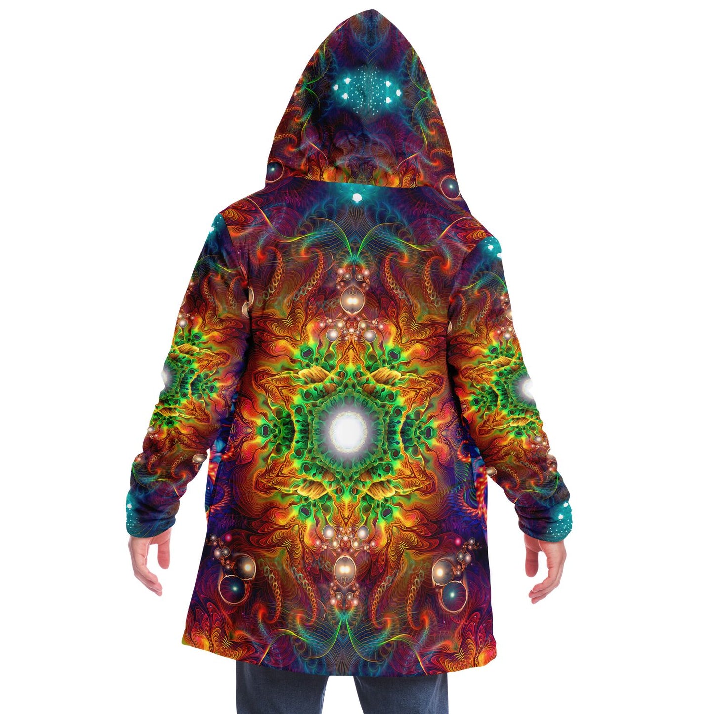 "Photonic" HOODED CLOAK