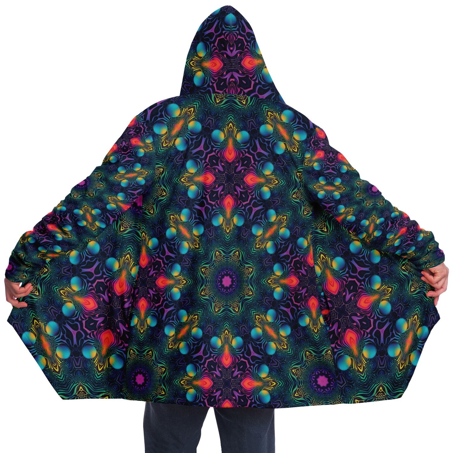 "Cosmic Fingerprint V2" HOODED CLOAK