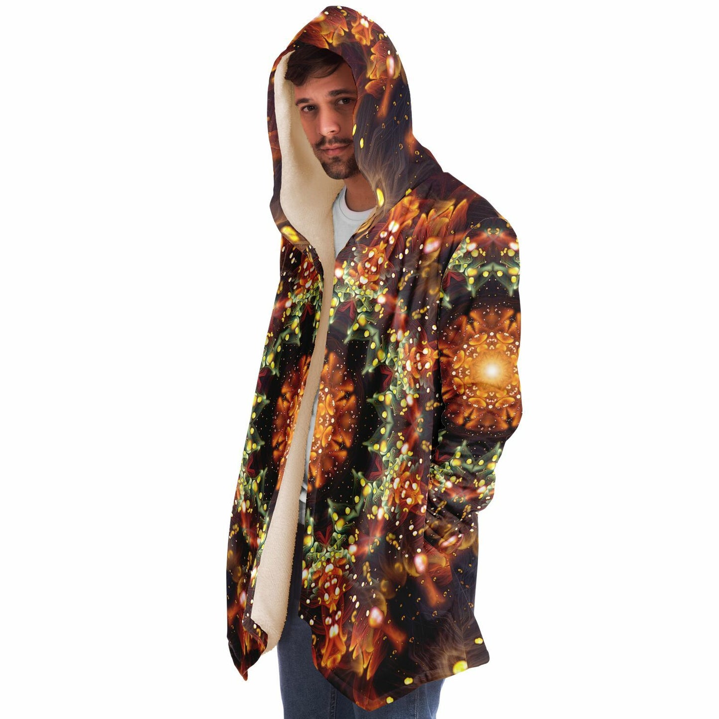 "Autumn Bloom" HOODED CLOAK