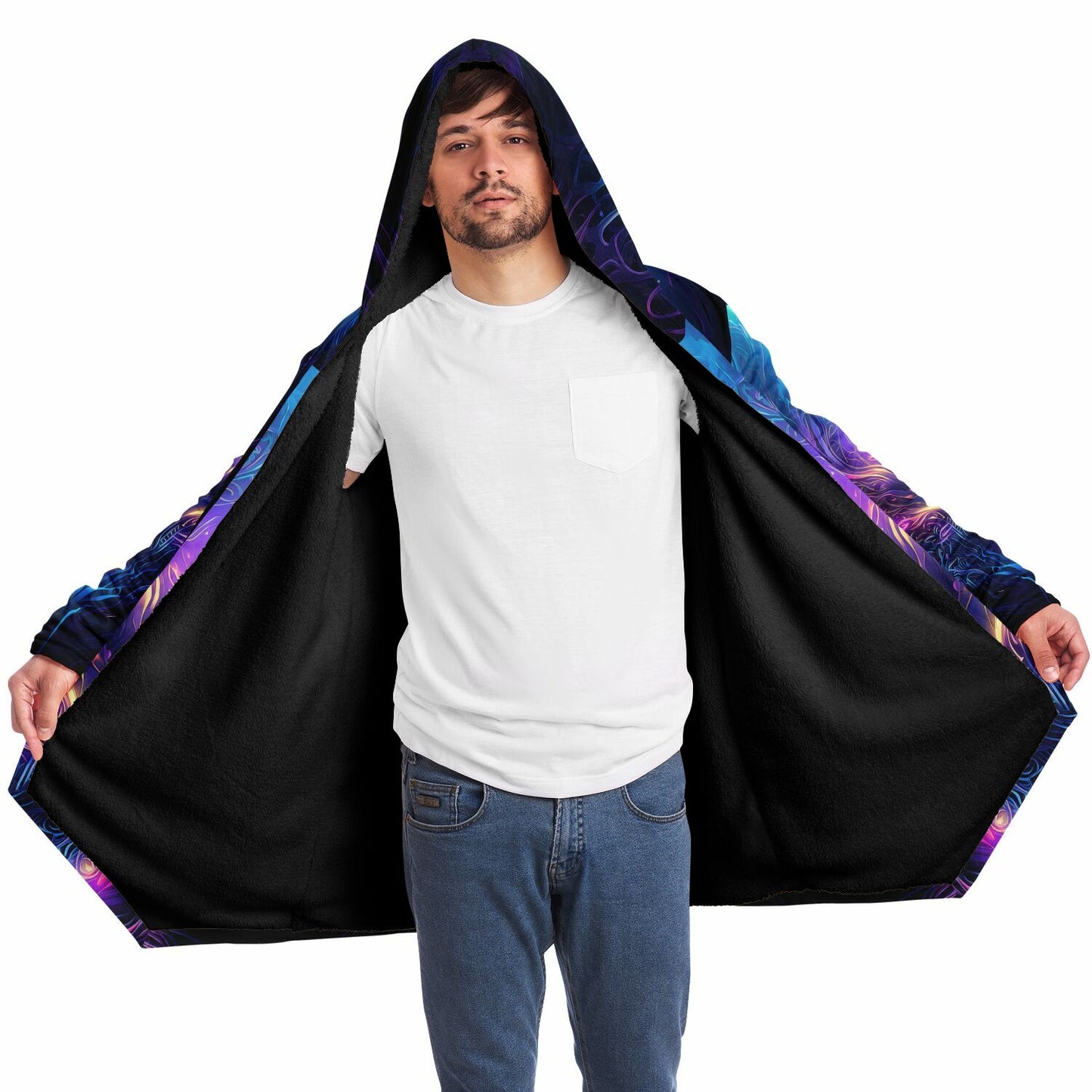 "Twilight Glow" HOODED CLOAK