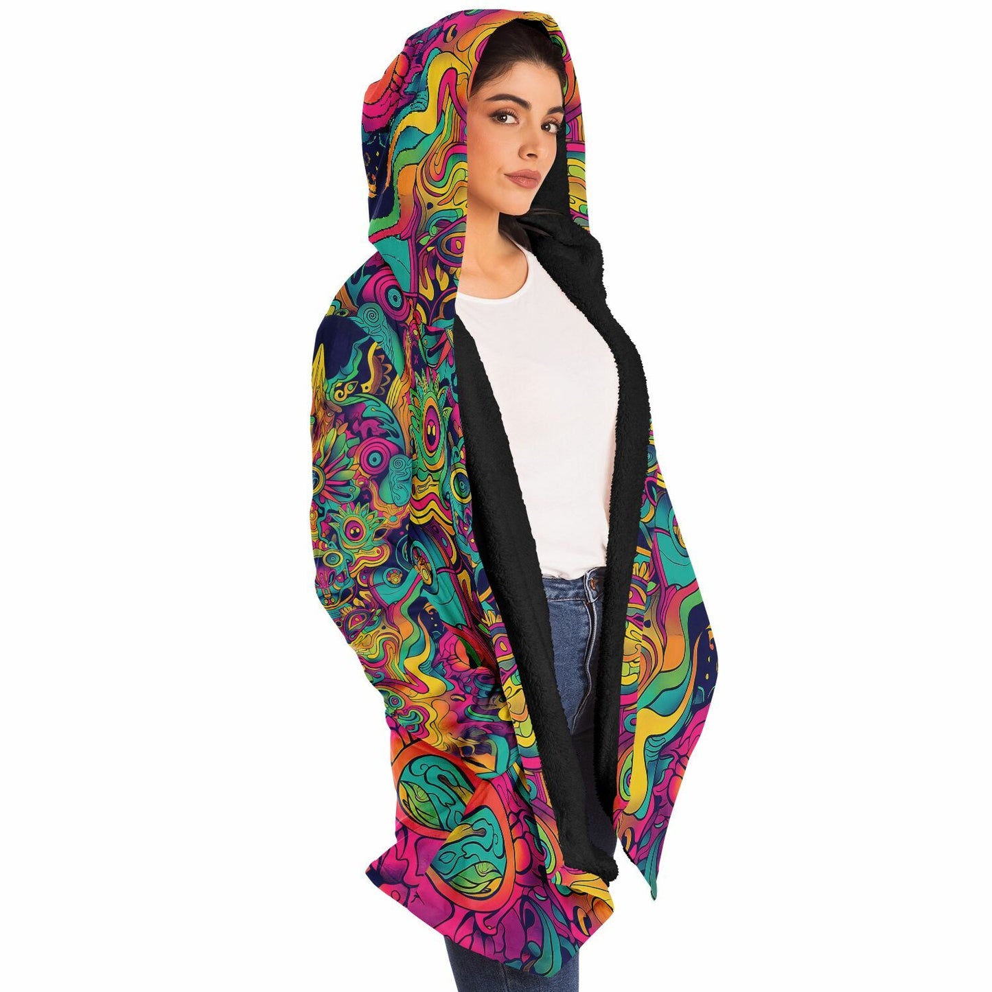 "Totem" HOODED CLOAK