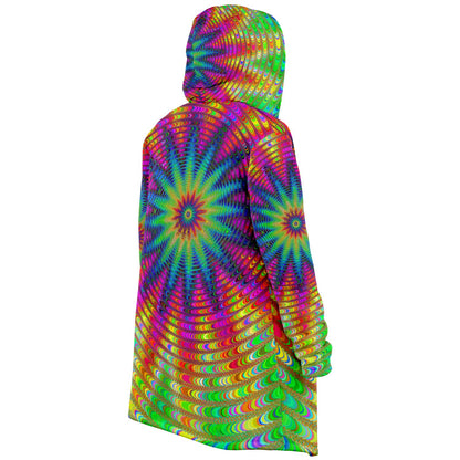 "Tie Dye Burst" HOODED CLOAK