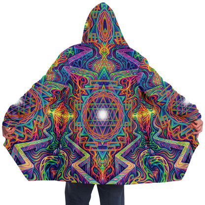 "Oh My Sri Yantra" HOODED CLOAK