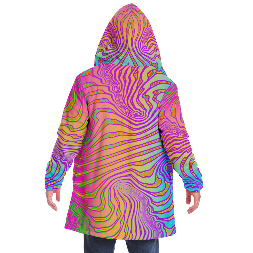 "Neon King" HOODED CLOAK