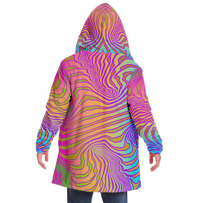 "Neon King" HOODED CLOAK