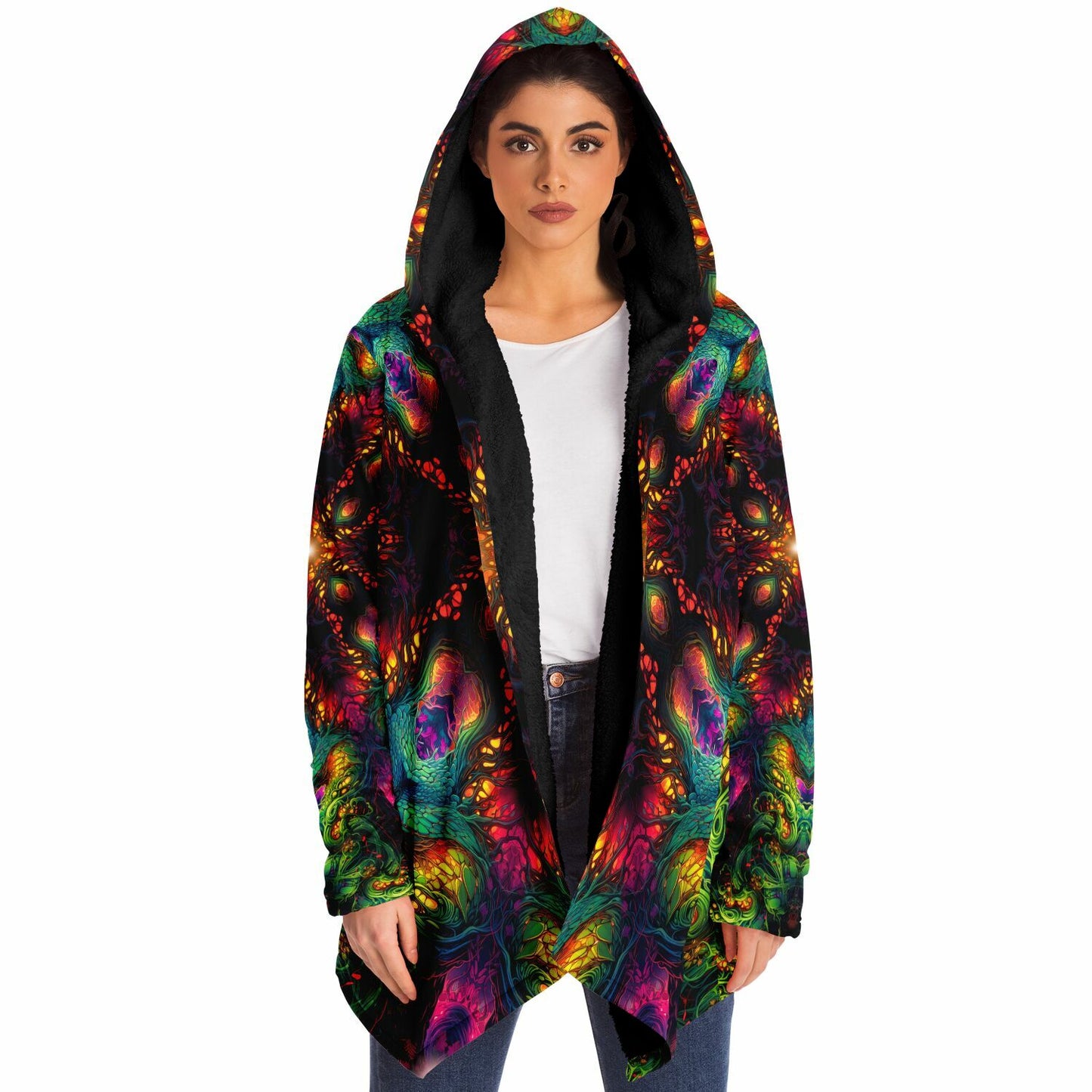 "Seed of Knowledge Mandala" HOODED CLOAK