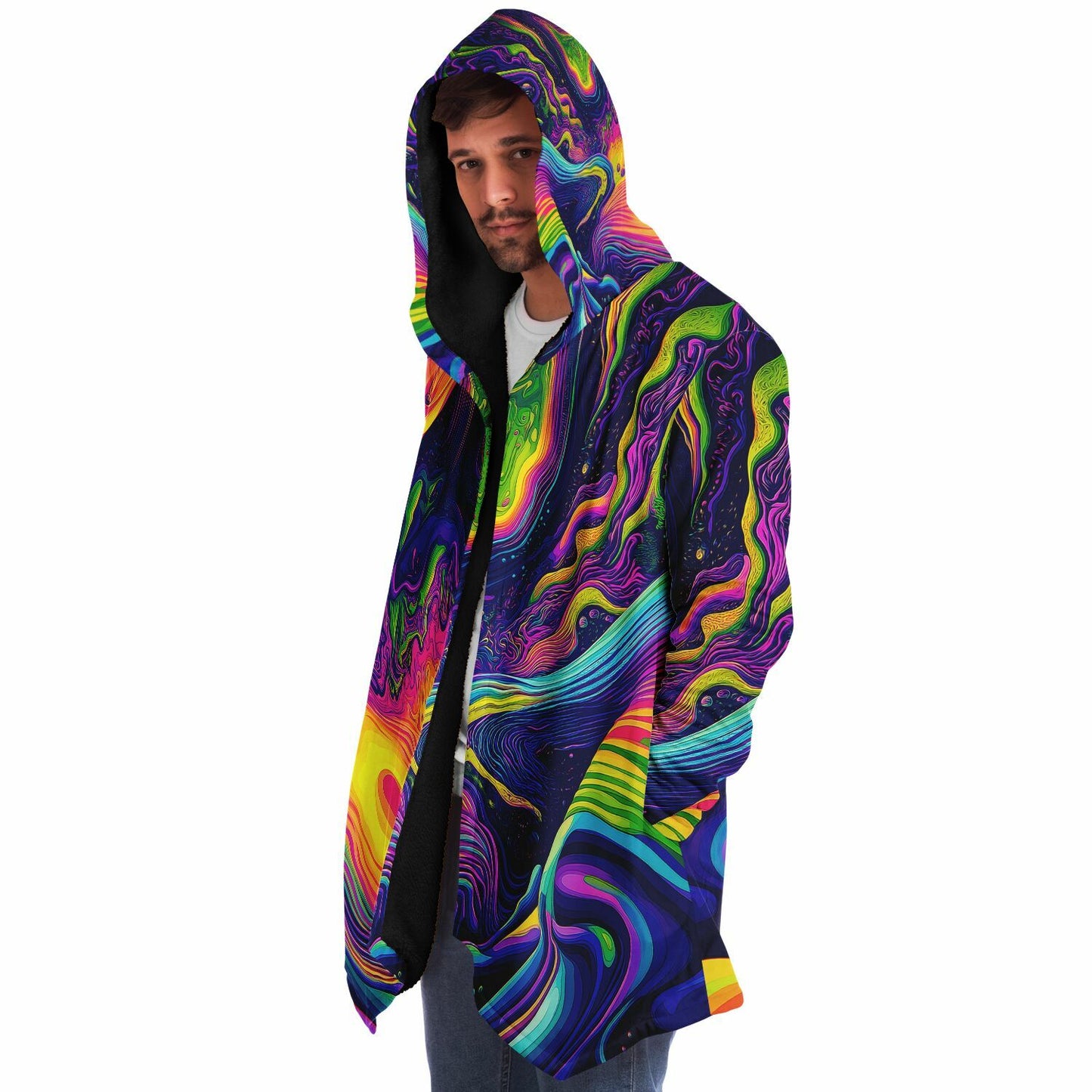 "Dimension 1111" HOODED CLOAK