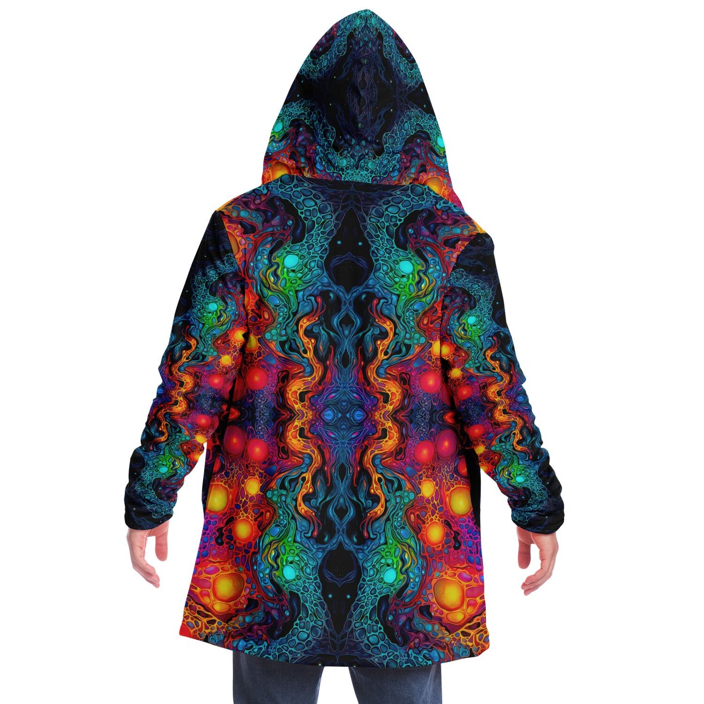 "Molten Flow" HOODED CLOAK