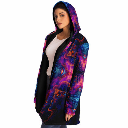 "The Watchers Square" HOODED CLOAK