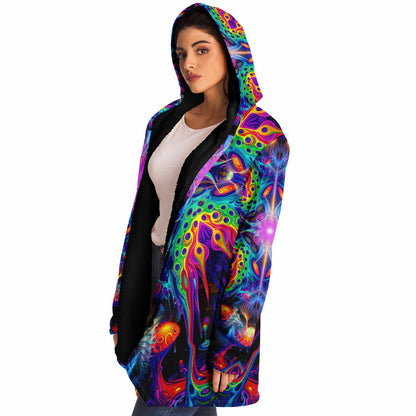 "Nebulizer" HOODED CLOAK