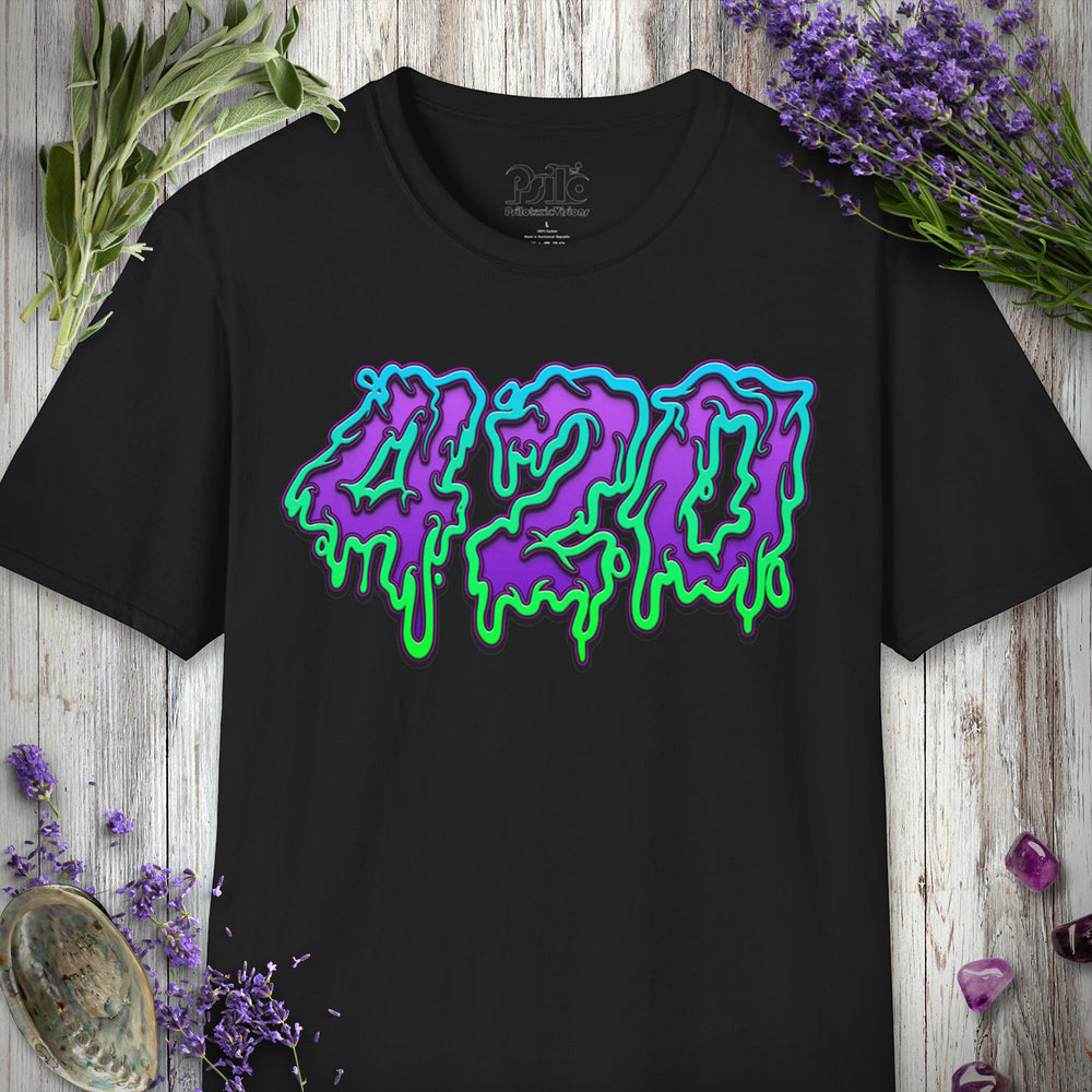 MARIJ424 420 T-SHIRT - Black