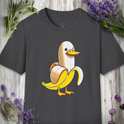 SILLY635 "Banana Duck" T-SHIRT - Dark Heather
