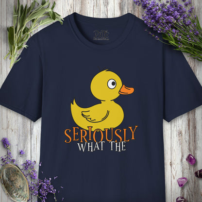 SILLY2000 "What the Duck" T-SHIRT - Navy