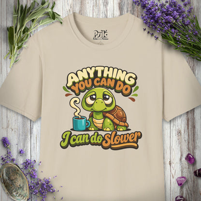 SILLY2003 "I Can Do Slower" T-SHIRT - Sand