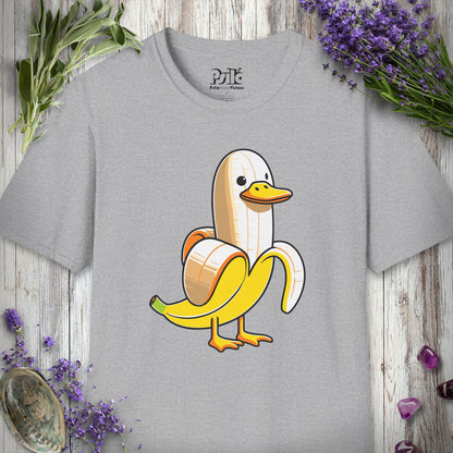 SILLY635 "Banana Duck" T-SHIRT - Sport Grey
