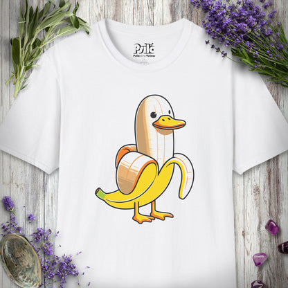 SILLY635 "Banana Duck" T-SHIRT - White