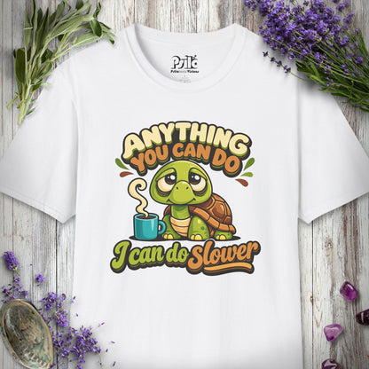 SILLY2003 "I Can Do Slower" T-SHIRT - White
