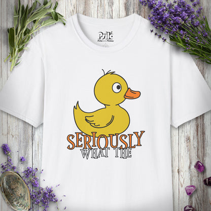 SILLY2000 "What the Duck" T-SHIRT - White