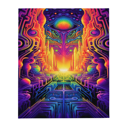 "DMTron" THROW BLANKET