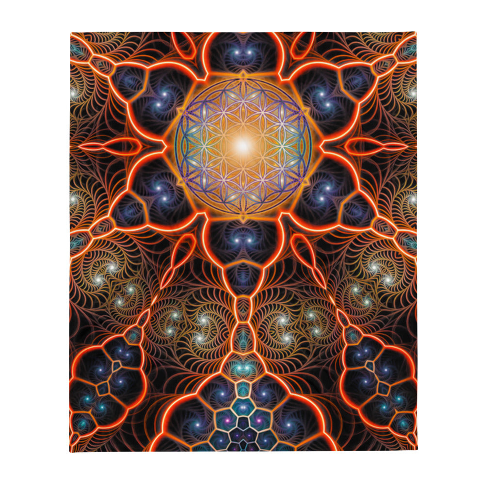 "Starry Night FOL" THROW BLANKET, 50″×60″, default