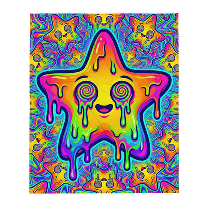 "Starstruck" THROW BLANKET, 50″×60″, default