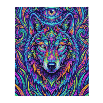 "Watchful Eyes" THROW BLANKET, 50″×60″, default