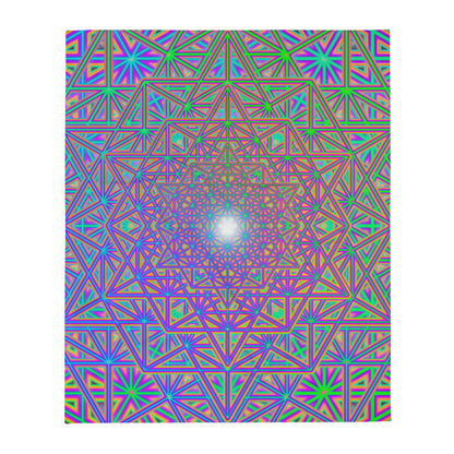 "Flower of Tron" THROW BLANKET, 50″×60″, default