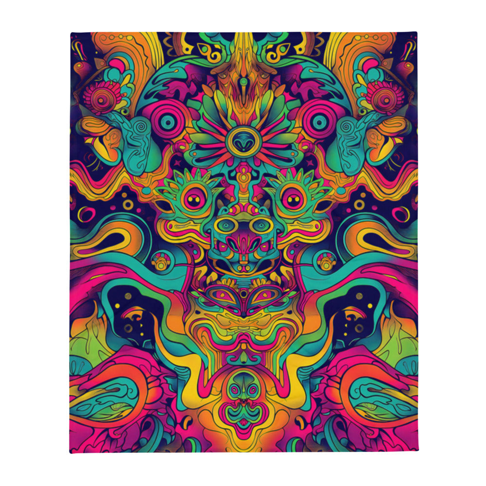 "Totem" THROW BLANKET, 50″×60″, default