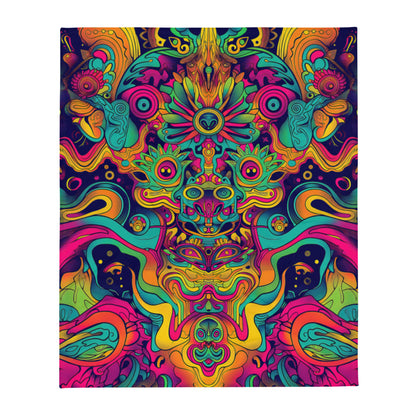 "Totem" THROW BLANKET, 50″×60″, default