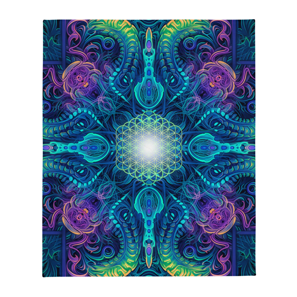 "Belladonna V2" THROW BLANKET, 50″×60″, default