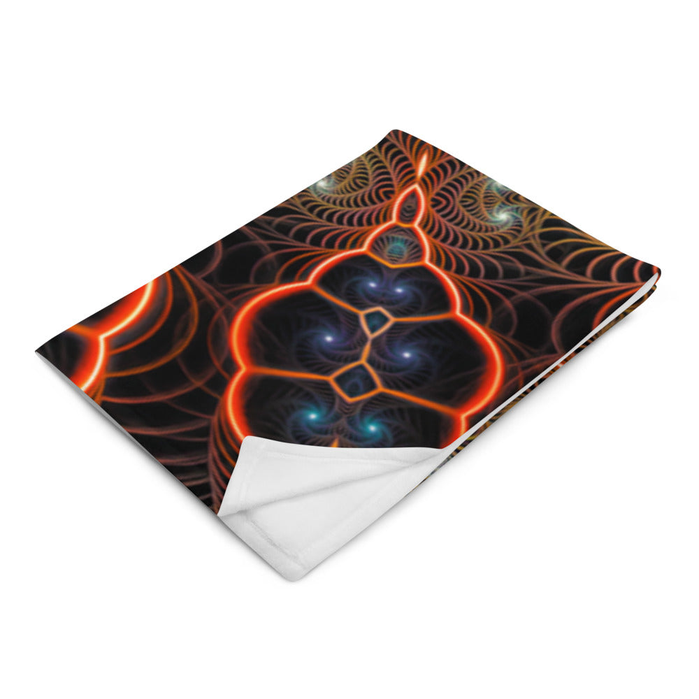 "Starry Night FOL" THROW BLANKET, 50″×60″, Left Front