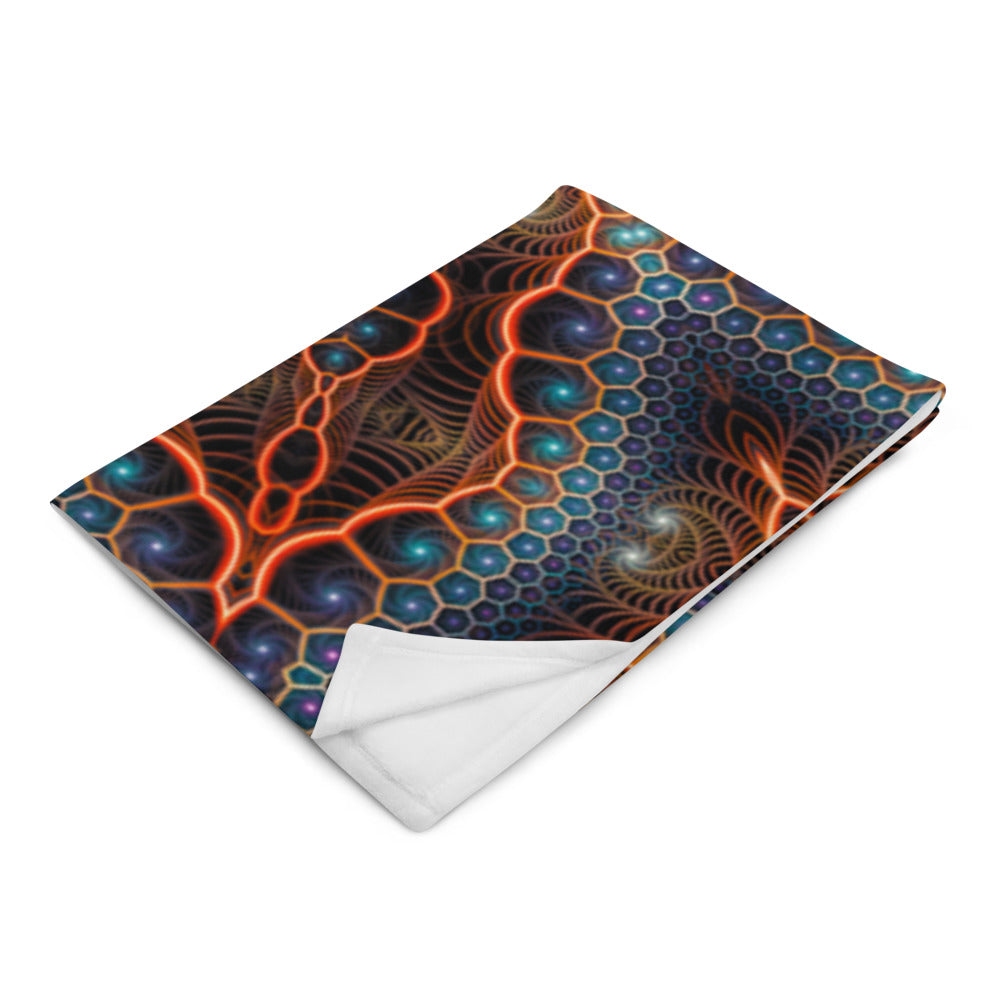 "Starry Night" THROW BLANKET, 50″×60″, Left Front