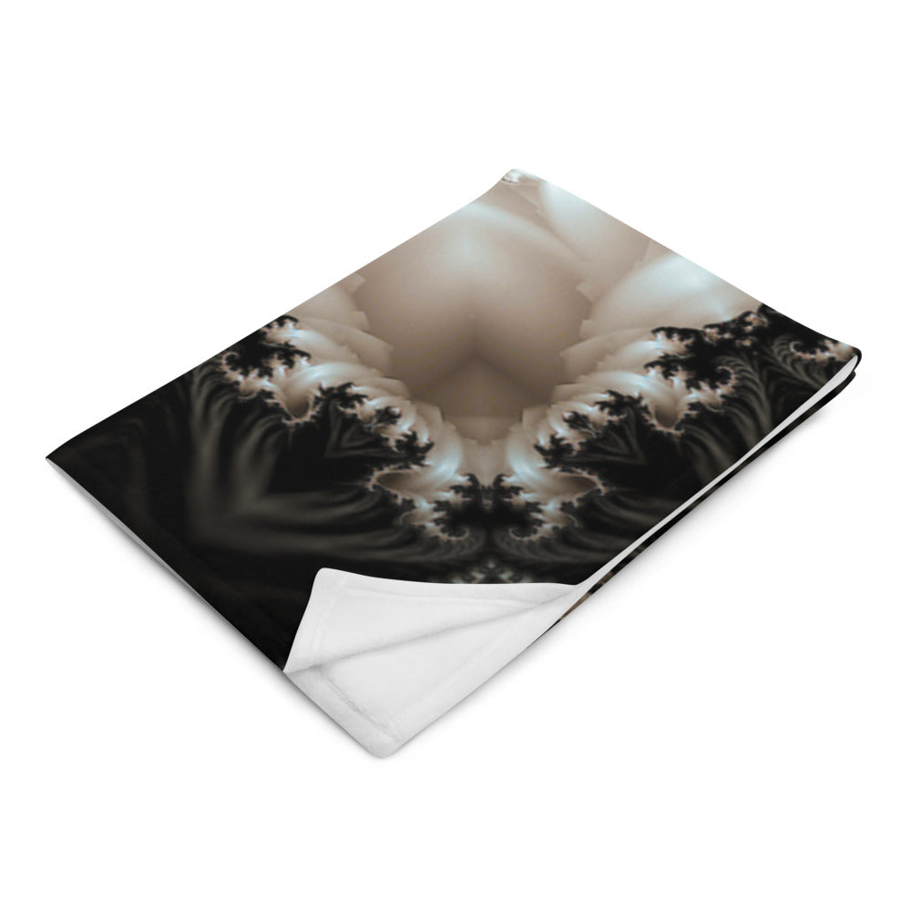 "Duality" THROW BLANKET, 50″×60″, Left Front