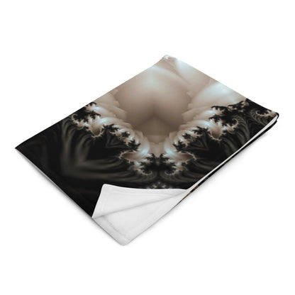 "Duality" THROW BLANKET, 50″×60″, Left Front