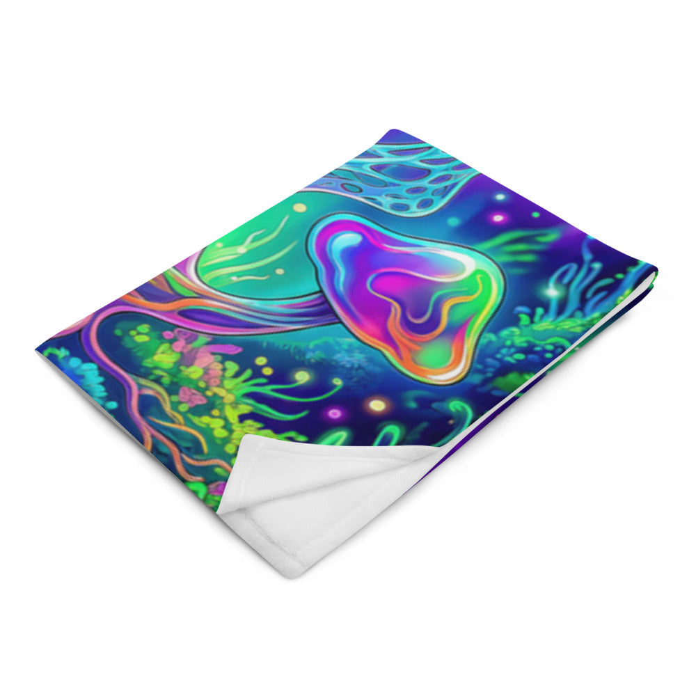"Beyond Physical" THROW BLANKET, 50″×60″, Left Front