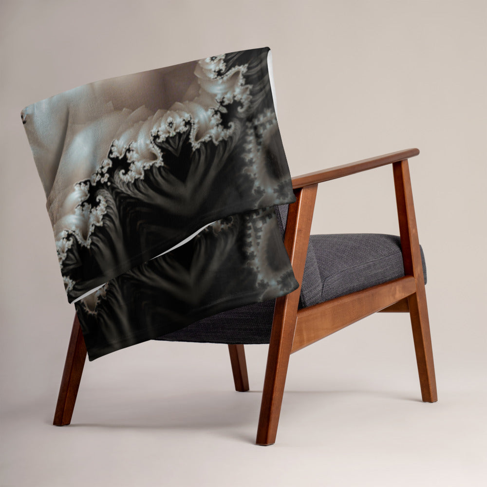 "Duality" THROW BLANKET, 50″×60″, Lifestyle
