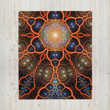 "Starry Night FOL" THROW BLANKET, 50″×60″, Front