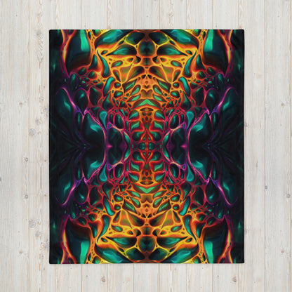 "The Dark Side" THROW BLANKET, 50″×60″, Front