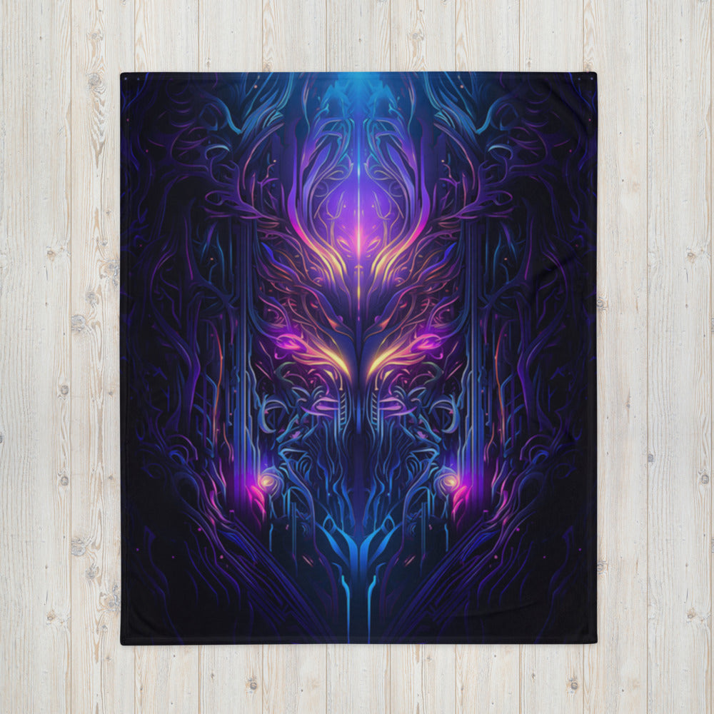 "Twilight Glow" THROW BLANKET, 50″×60″, Front