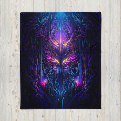 "Twilight Glow" THROW BLANKET, 50″×60″, Front