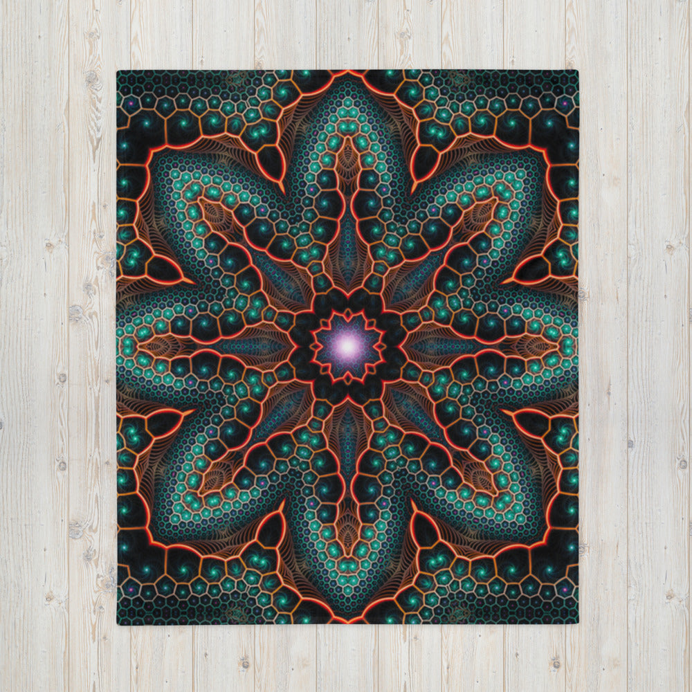 "Multiverse" THROW BLANKET, 50″×60″, Front