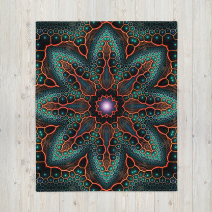 "Multiverse" THROW BLANKET, 50″×60″, Front