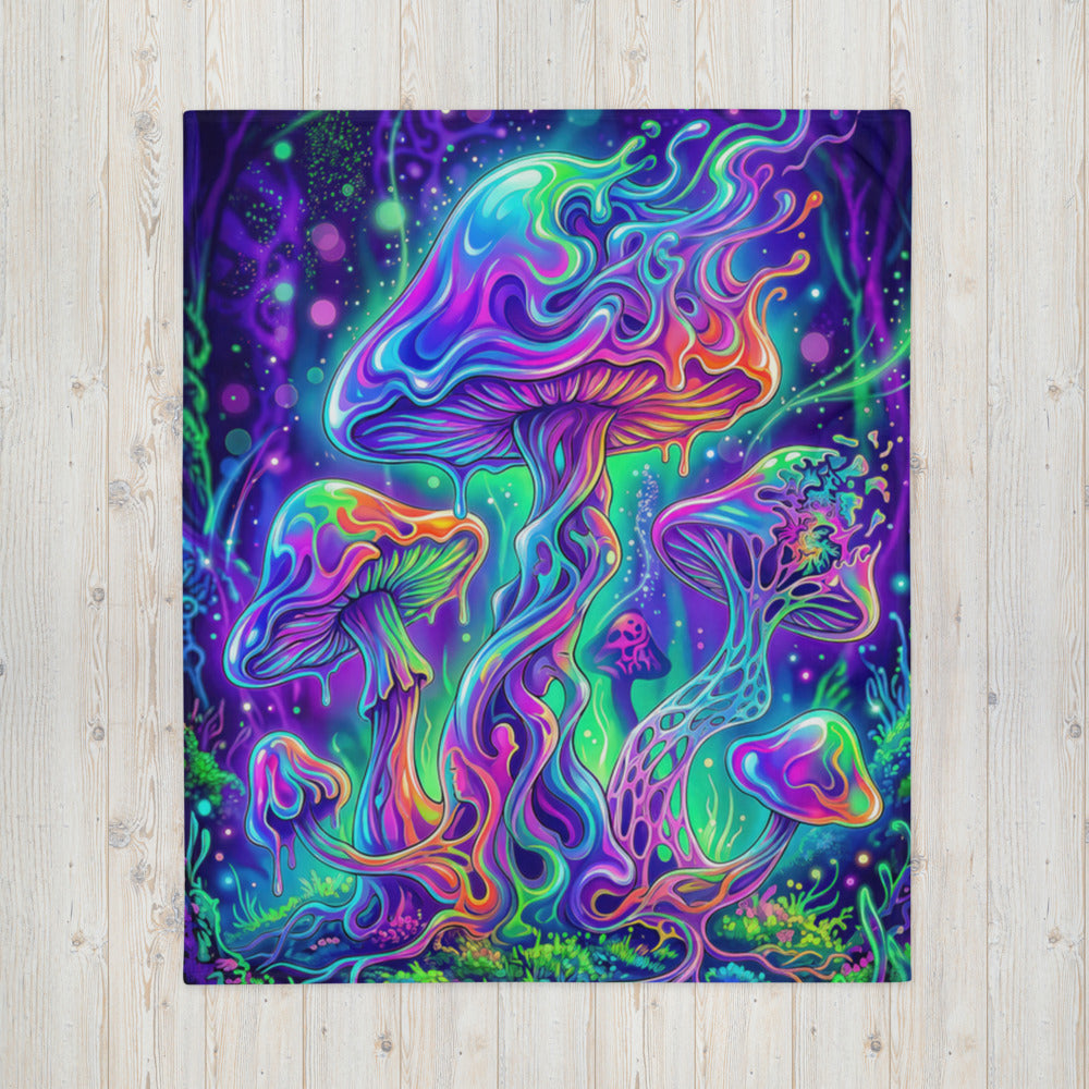 "Beyond Physical" THROW BLANKET, 50″×60″, Front