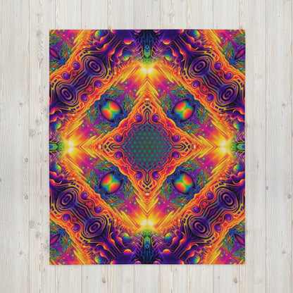"DMsTar" THROW BLANKET, 50″×60″, Front