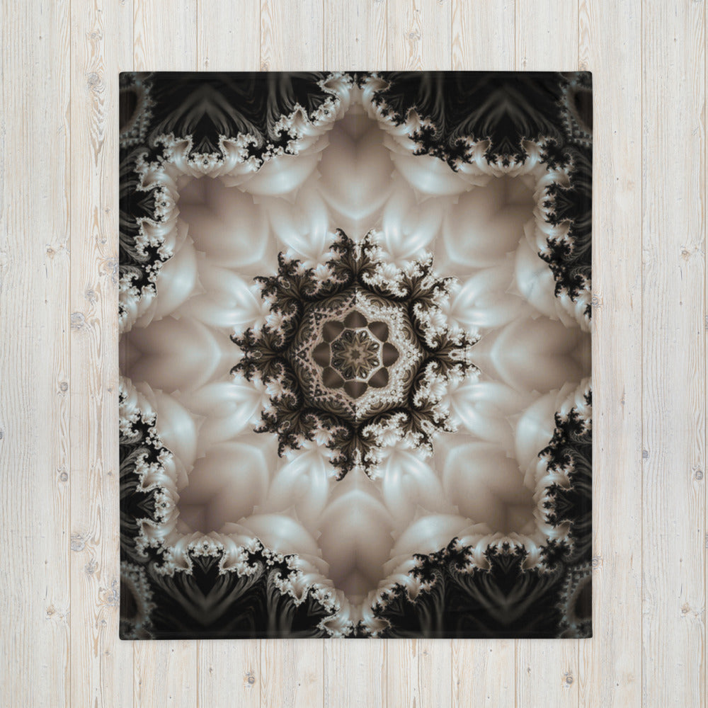 "Duality" THROW BLANKET, 50″×60″, Front