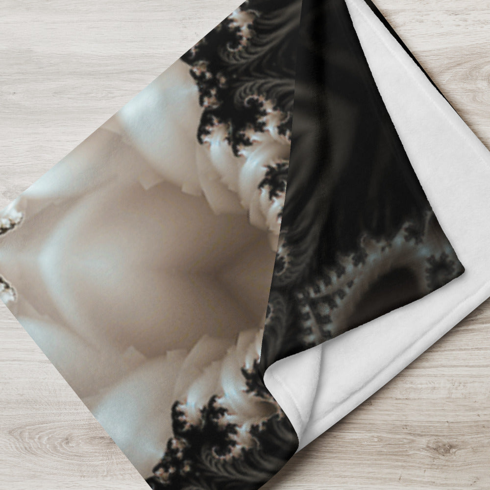 "Duality" THROW BLANKET, 50″×60″, Lifestyle