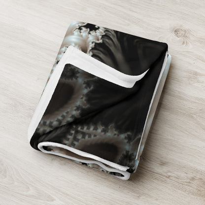 "Duality" THROW BLANKET, 50″×60″, Lifestyle 2